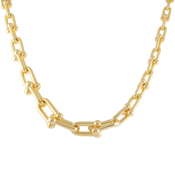 ティファニー TIFFANY ハードウェア グラジュエイテッド ボールネックレス 新品] ティファニー ハードウェア グラジュエイテッド リンク