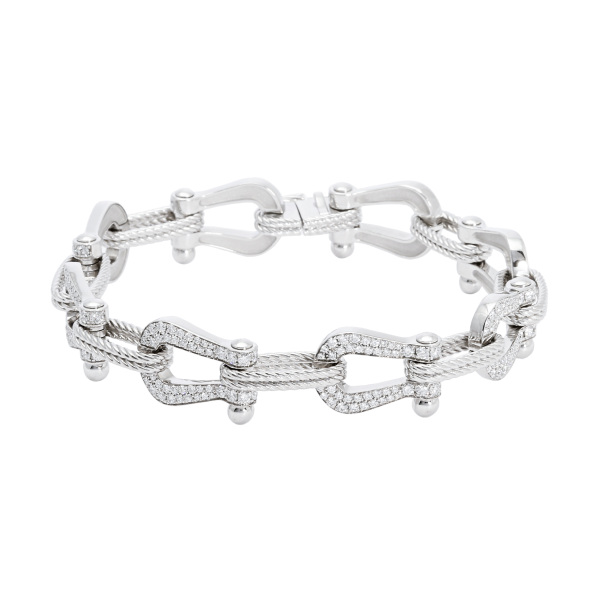 fred force10 フレッド フォース10 マルチプルブレスレット パヴェダイヤ 6j0169