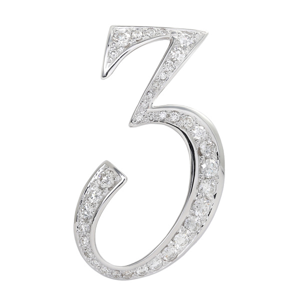 柚木崎 諾布爾 柚木崎 貴族 號碼吊墜最高層[3] L尺寸[正規的物品] y.nombre.12.9.3.l