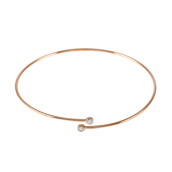 tiffany elsa-peretti ティファニー エルサペレッティ ダイヤモンド フープ シングルロウ バングル 60152215