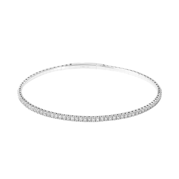 ユキザキセレクトジュエリー　18k.ダイヤバングル ユキザキセレクトジュエリー(YUKIZAKI SELECT JEWELRY) 高級