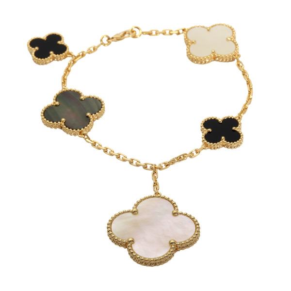 vancleefarpels majic-alhambra ヴァンクリーフ&アーペル マジックアルハンブラ 5モチーフ S vcard78700