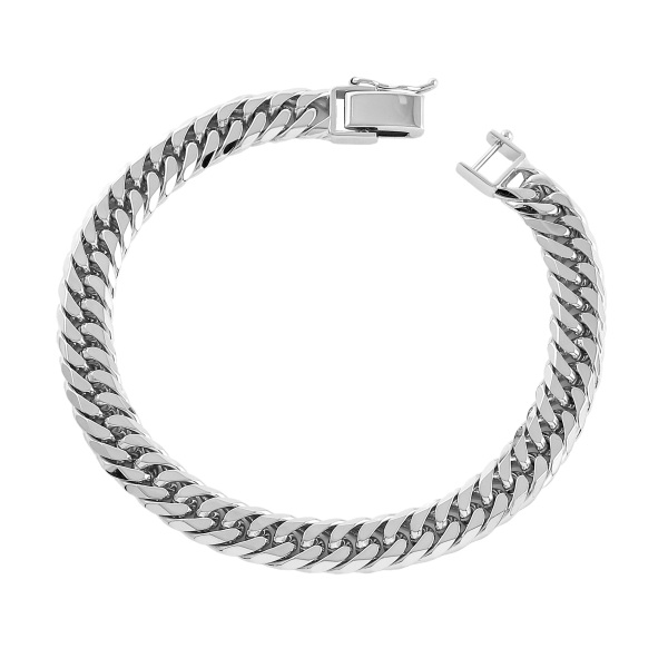 yukizakiselect kihei ユキザキセレクトジュエリー 喜平 喜平 ブレスレット ダブル6面 約20cm 約51.18g 