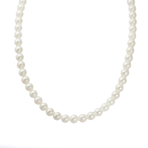 yukizakiselect 珍珠 柚木﨑精选珠宝 珍珠色 项链和耳环 极光花珠（Akoya） 