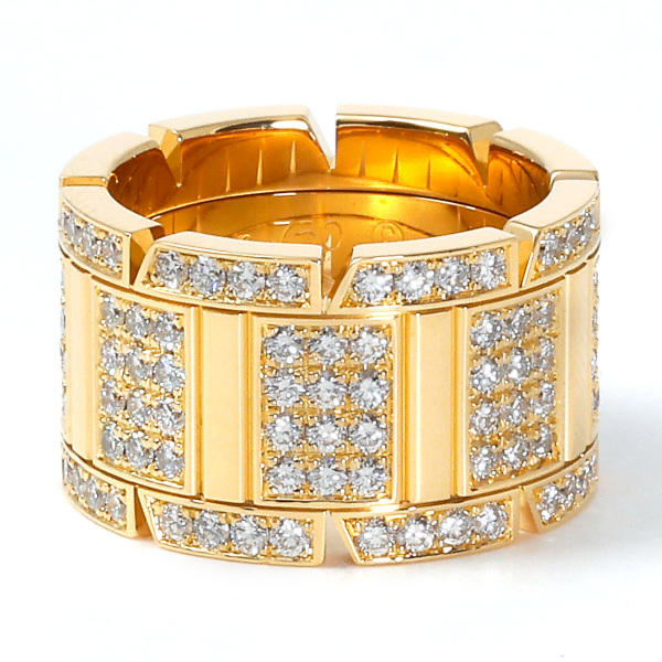 Cartier ゴールド タンクフランセーズ　リング カルティエ/タンク/タンクフランセーズリング/Cartier/Tank/Tank