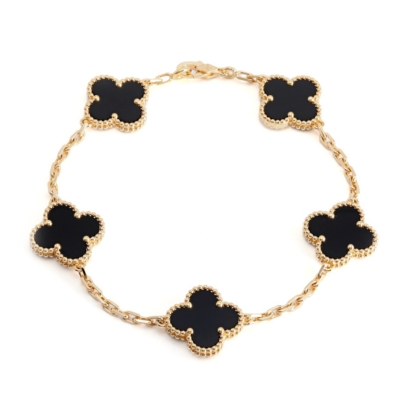 vancleefarpels vintagealhambra ヴァンクリーフ&アーペル ヴィンテージアルハンブラ ブレスレット 5モチーフ vcara41300