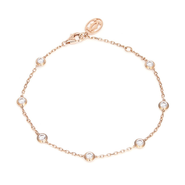 cartier d'amour カルティエ ダムール（ディアマン　レジェ） 7Pダイヤ b6002900