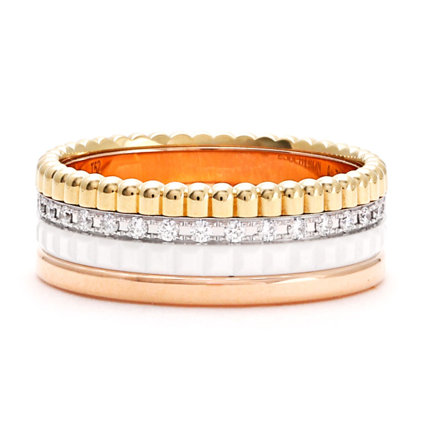 ブシュロン boucheron キャトルホワイト quatre white j381190