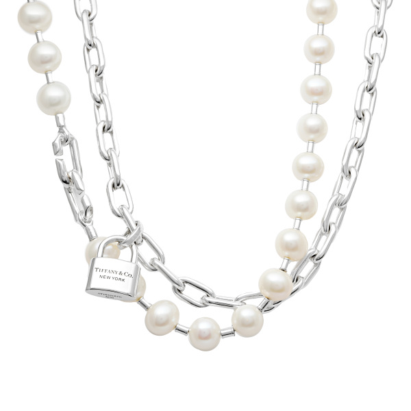 tiffany hardwear ティファニー ハードウェア パール ロック ネックレス 64047841