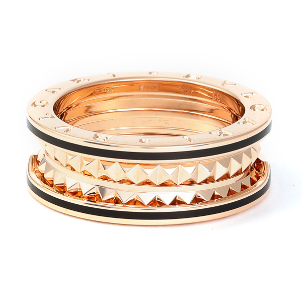 bvlgari bzero1 ブルガリ ビー・ゼロワン ロック 2バンド リング 357999