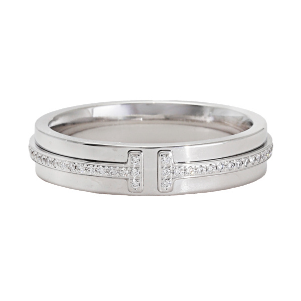 tiffany tiffany-t ティファニー ティファニー T ナロー スリム ダイヤモンド リング 60151265