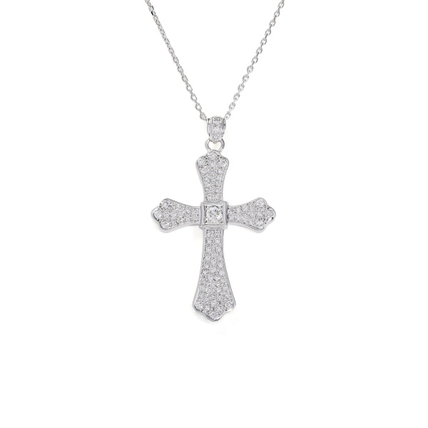 クロスネックレス ゆきざき ダイヤモンド0.3ct クロスネックレス ゆきざき ダイヤモンド0.3ct クロス (ユキザキ