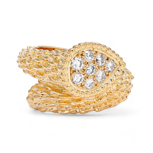 ブシュロン　BOUCHERON セルパンボエム　キーホルダー　ミラーチャーム 未使用品】ブシュロン ノベルティ セルパンボエム ミラー付き