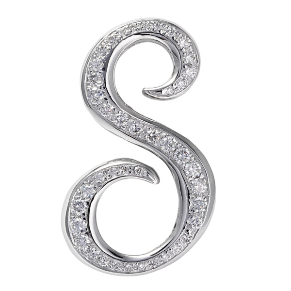 yukizaki alpha ユキザキ アルファ イニシャルペンダントトップ【S】Lサイズ【正規品】 y.alpha.12.9.s.l