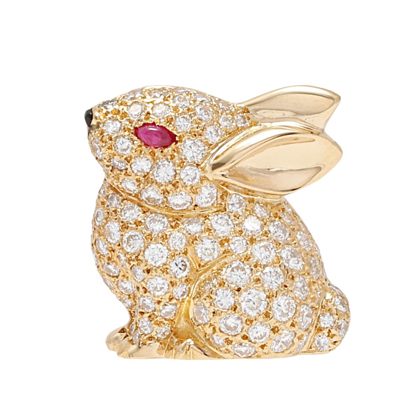 Vancleefarpels luckyanimals 반 클리프 앤 아펠 럭키 동물 토끼 