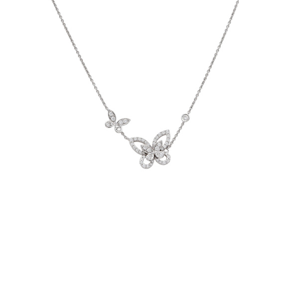 graff butterfly silhouette グラフ バタフライシルエット ダブル ダイヤモンド rgp745