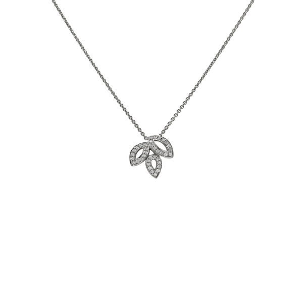 【最高品質】リーフフラワー リリークラスター デザイン ネックレスWG 楽天市場】ハリーウィンストン HARRY WINSTON ネックレス リリー