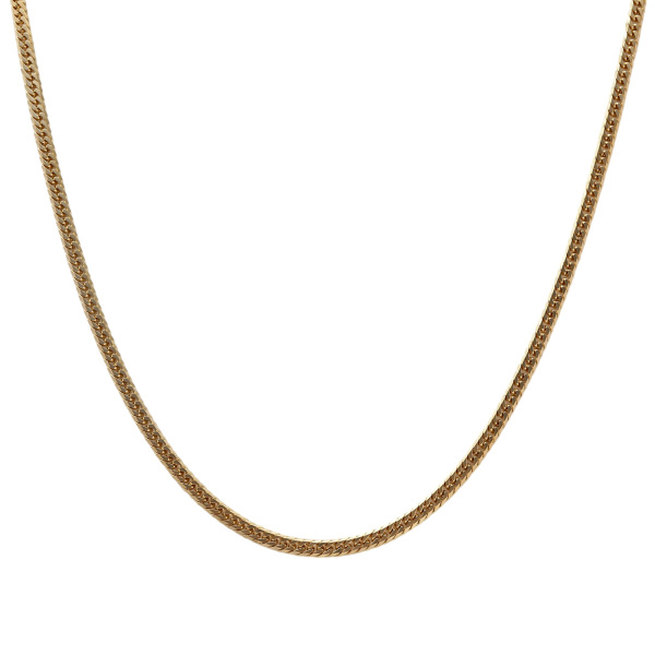 yukizakiselect kihei ユキザキセレクトジュエリー 喜平 喜平 ネックレス ダブル6面 約46cm 約18.18g 