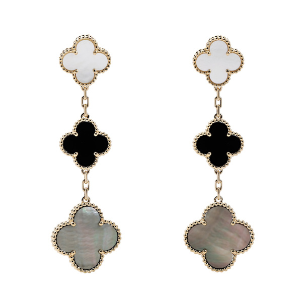 vancleefarpels majic-alhambra ヴァンクリーフ&アーペル マジックアルハンブラ 3モチーフ vcard79000