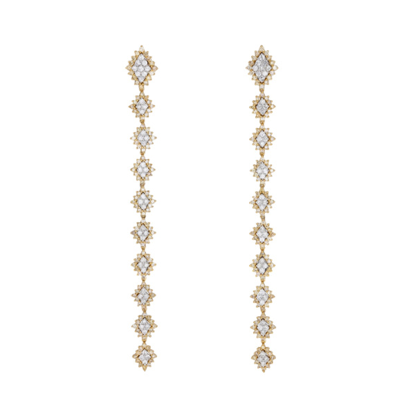 【セール中】ゆきざき ダイヤピアス 18金 0.25カラット 未使用 ゆきざき ピアス メンズ レディース レガリア イエローゴールド