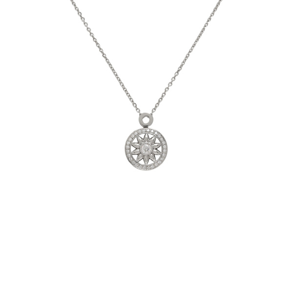 ハリーウィンストン ネックレスケースのみ ハリーウィンストン HARRY WINSTON HWロゴ 1PD ネックレス