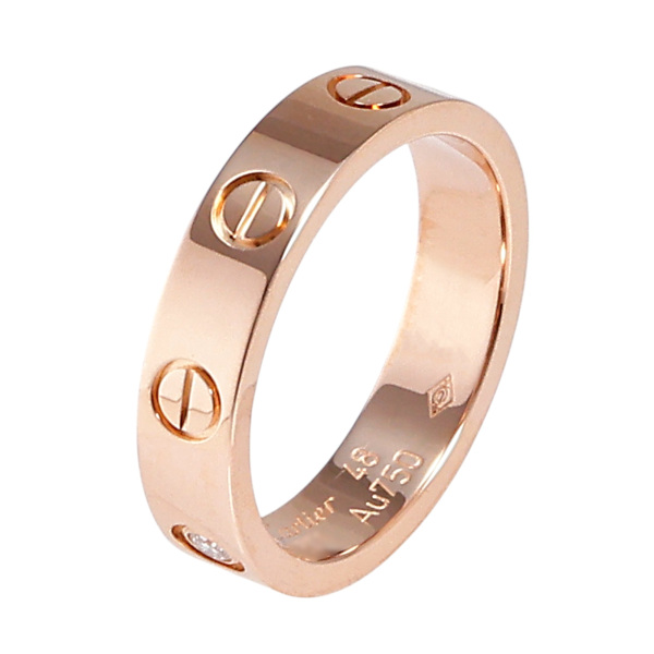 cartier love カルティエ ラブ ウェディング リング ダイヤモンド1個 b4050700