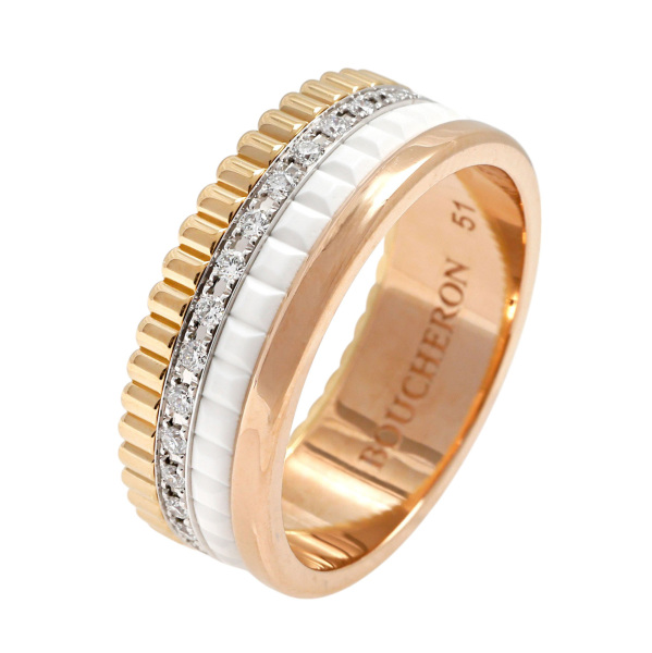 ブシュロン boucheron キャトルホワイト quatre white j397412