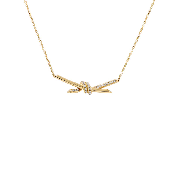 中古] ティファニー ノット シグネチャー J388668 ピアス