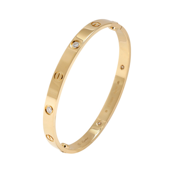 cartier love カルティエ ラブ クラシック ハーフダイヤ b6035900
