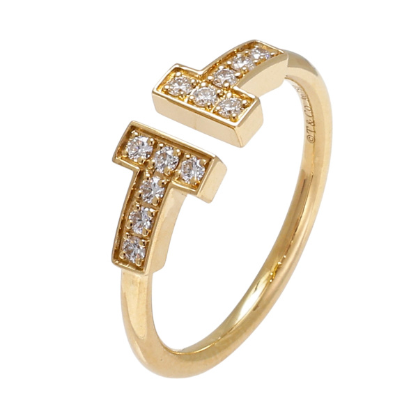 tiffany tiffany-t ティファニー ティファニー T ダイヤモンド ワイヤー リング 60147100