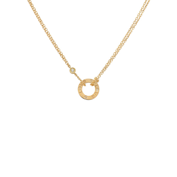 cartier love カルティエ ラブ ダイヤモンド2石 b7219500