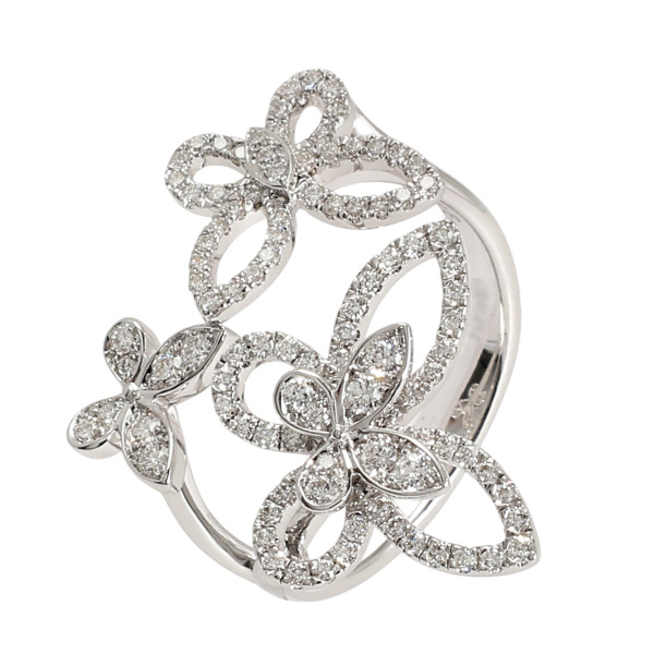 graff butterfly silhouette GRAFF Butterfly silhouette triple diamond rgr790