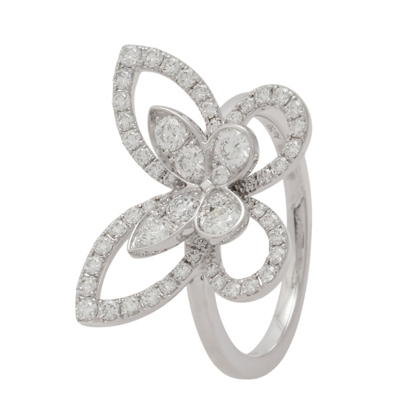 graff butterfly silhouette GRAFF Butterfly silhouette diamond rgr370