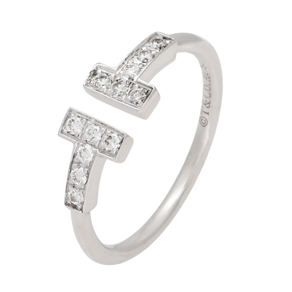 tiffany tiffany-t ティファニー ティファニー T ダイヤモンド ワイヤー リング 60147226