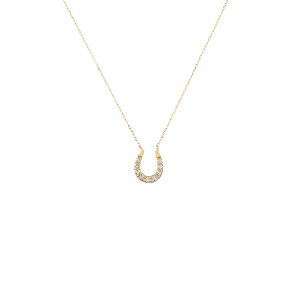 K18イエローゴールド ダイヤモンド ネックレス