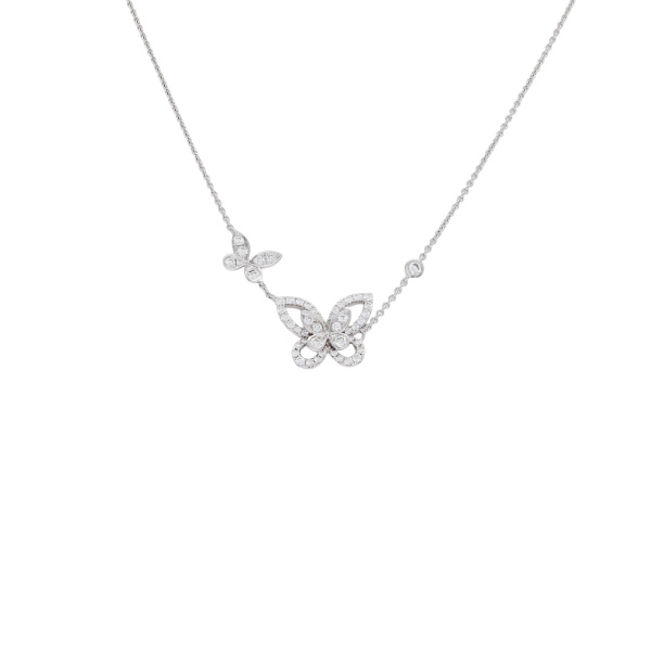 graff butterfly silhouette グラフ バタフライシルエット ダブル ダイヤモンド rgp745