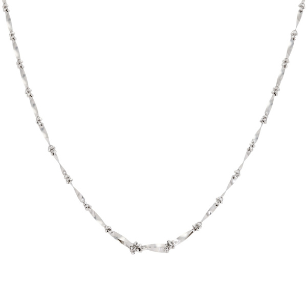 ゆきざきセレクトジュエリー18Kホワイトゴールド　チェーンネックレス 新品] ユキザキセレクトジュエリー チェーン OTHERNCCHAIN