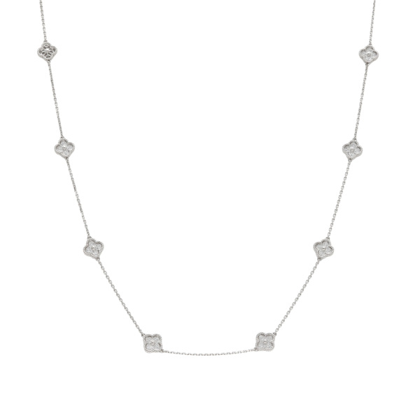 vancleefarpels sweet-alhambra ヴァンクリーフ&アーペル スウィートアルハンブラ ロング ネックレス 16モチーフ vcaro85a00