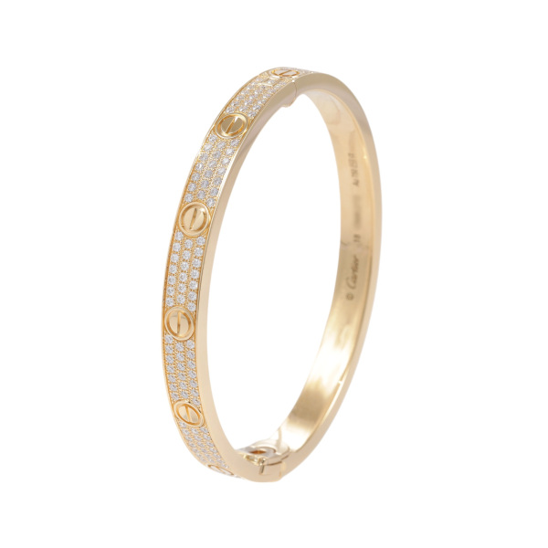 cartier love カルティエ ラブ クラシックモデル パヴェ n6035000