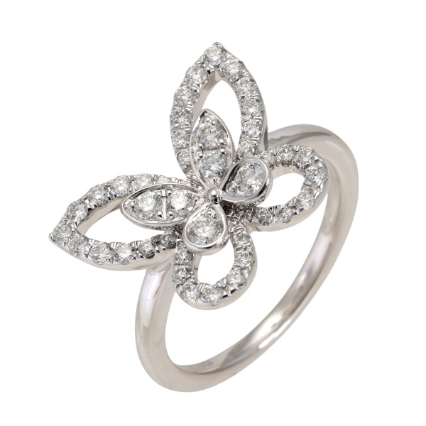 graff butterfly silhouette GRAFF Butterfly silhouette diamond mini rgr769