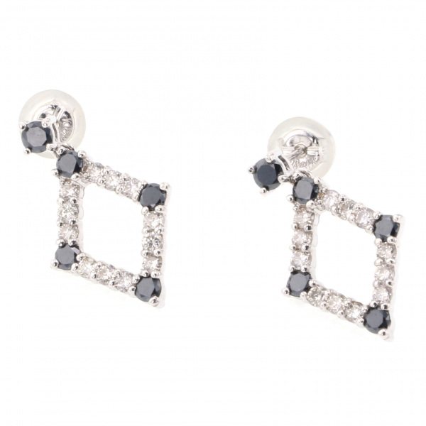 유키자키 ProperOther 유키자키 셀렉트 주얼리 OTHER 화이트 골드 다이아몬드 귀걸이 