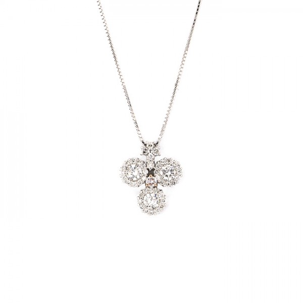 Yukizaki Select ProperOther Yukizaki Select Jewelry OTHER White gold / pink gold diamond necklace 
