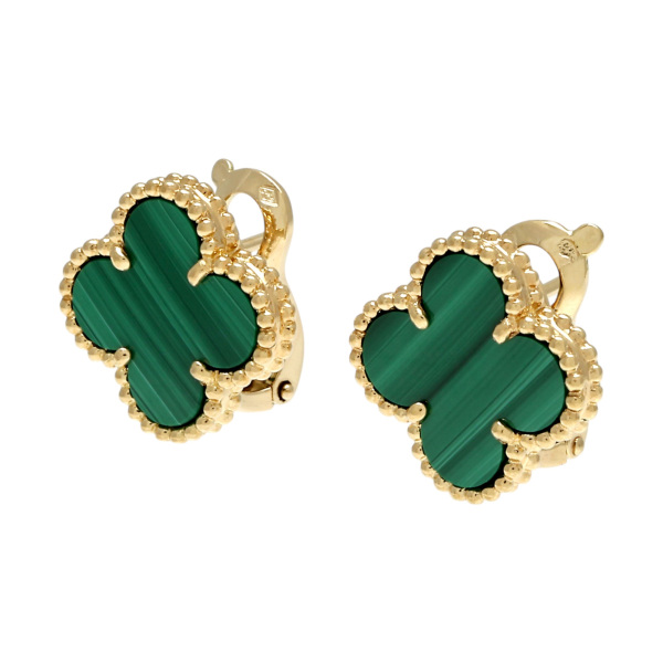 人気【Van creef&Arpels】Vintage Alhambra クローバーピアス Van Cleef & Arpels Vintage Alhambra(ヴァン クリーフアンド