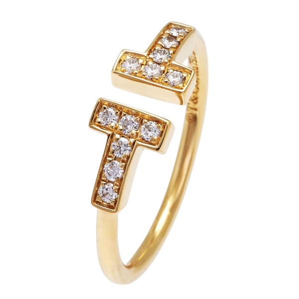 tiffany tiffany-t ティファニー ティファニー T ダイヤモンド ワイヤー リング 60147104