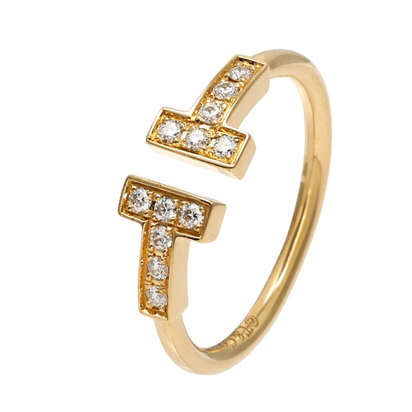 tiffany tiffany-t ティファニー ティファニー T ダイヤモンド ワイヤー リング 60147100