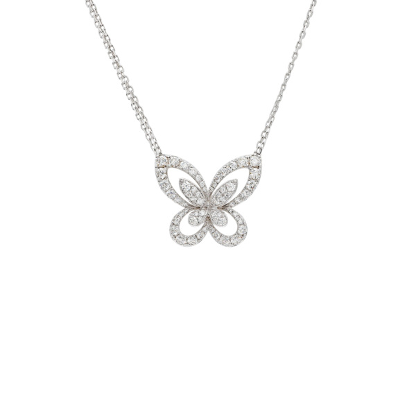 graff butterfly silhouette グラフ バタフライシルエット ラージ ダイヤモンド rgp809