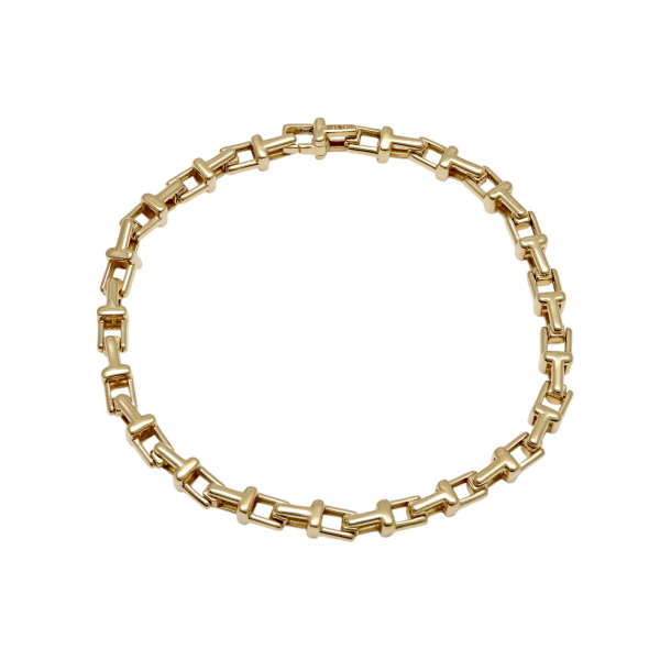 【美品】Tiffany ティファニー チタン プレート ブレスレット 箱あり チタン ブレスレット | Tiffany & Co.