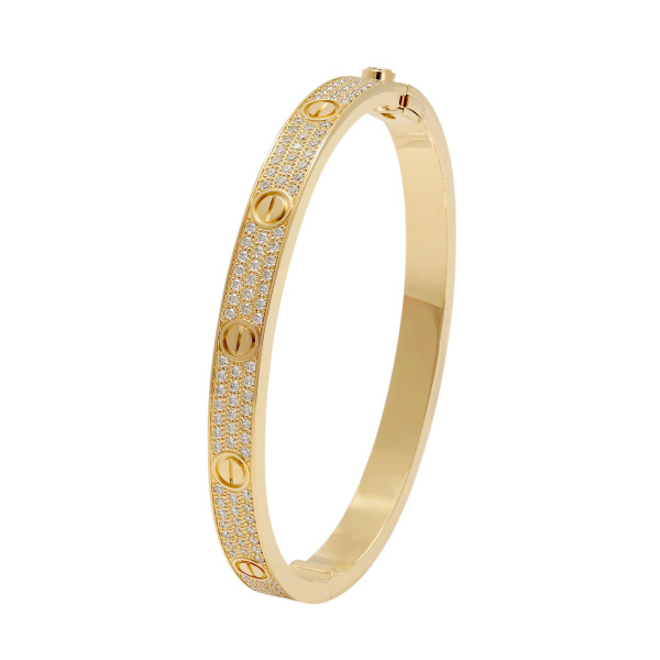 cartier love カルティエ ラブ クラシックモデル パヴェ n6035000