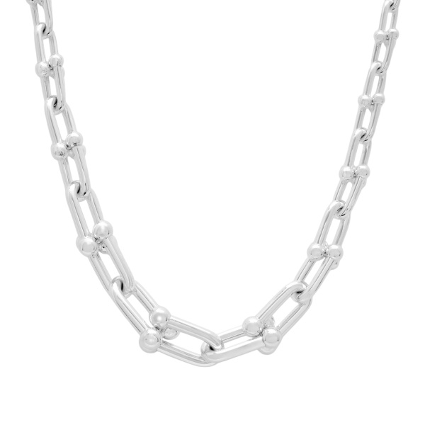 ✨BIG✨ハイクオリティ✨シルバー✨ブレスレット✨ハードウェア！ネックレス別売 ティファニー ハードウェア グラジュエイテッド リンク