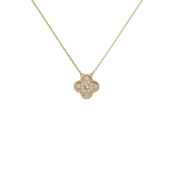 ヴァンクリーフ　アルハンブラ　ホリデー　2018 VanCleef＆Arpels ヴィンテージ アルハンブラ ペンダント 2018年